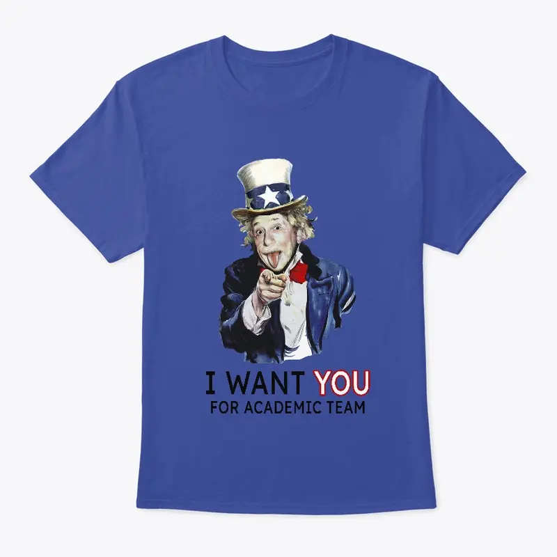 I Want You for Academic Team!